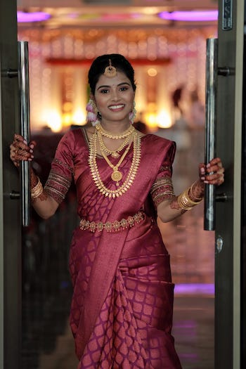 engagement makeup done by Persona